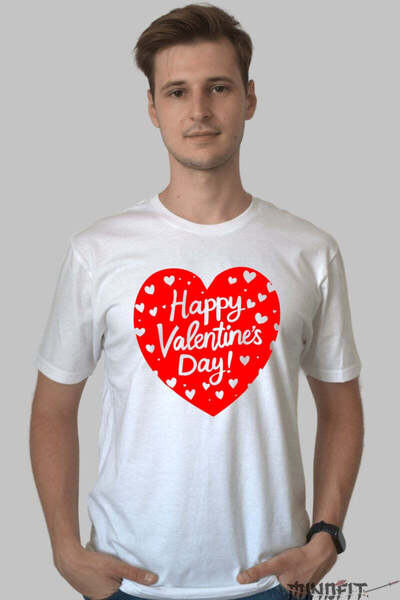 GILDAN Tricou Valentine S Day Inima Plina De Dragoste Barbat