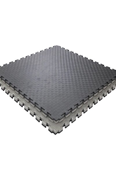 PROCART XXL puzzle mat, EVA foam, 100x100 cm, 2 cm thick, non-slip, bicolor B...