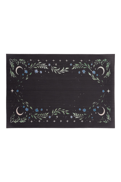 Blends Rectangle Placemat with Crescent Pattern from Aseeb