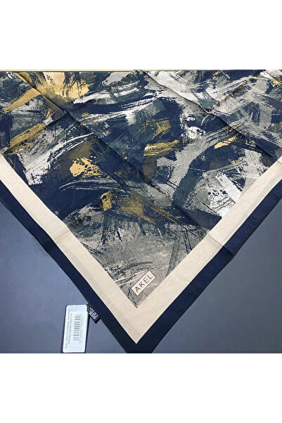 Akel Viscon Cotton Patterned Spring Scarf 3012-14