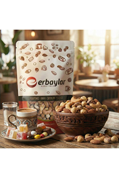 ERBAYLAR KURUYEMİŞ Erbaylar No:1 Karışık Çerez - 250 Gr