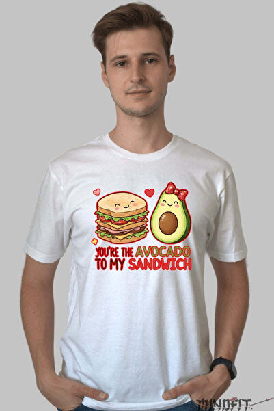 GILDAN Tricou Valentine S Day Cuplu Esti Avocado Ul Sandvisului Meu Barbat