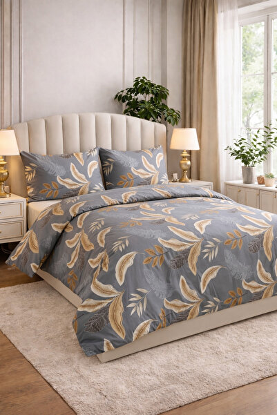 Güvenal Prestige Double Duvet Cover Set with Elastic Fitted Sheet |   Dowry L...