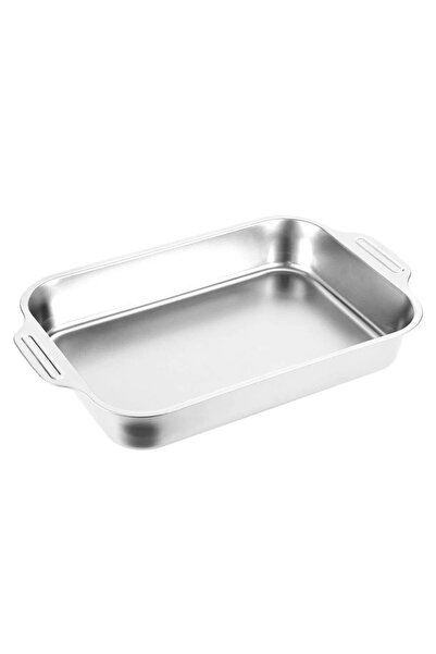OEM Stainless steel baking tray – versatile and durable, 36.5 x 22 x 5.4 cm