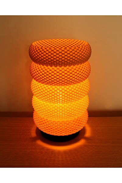 SAVLAR أباجورة أوبونتو على طراز بينترست (بلاستيك حيوي) + مع لمبة +