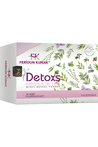 ferudun konak NepPharma Ferudun Kunak Detox Çayı 30 Şase 30 GÜNLÜK KULLANIM -...