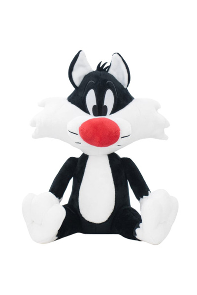 Barrado Jucarie din plus Sylvester, Looney Tunes, 25 cm (asezat)