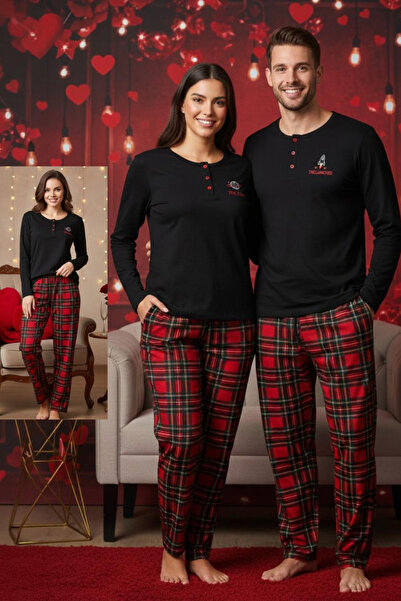 ELİTOL Women's Valentine's Day Pajama Set