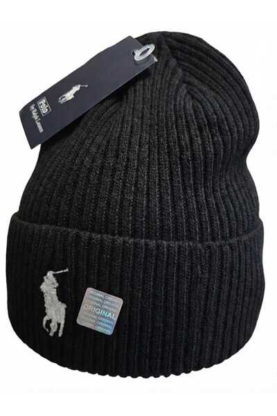 Polo Ralph Lauren Striped wool blend hat, Unisex, One Size
