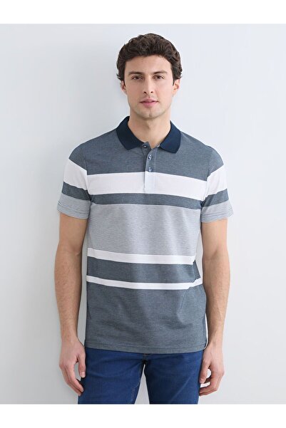 LC Waikiki LCWAIKIKI Klasična polo majica Prugasto Pike