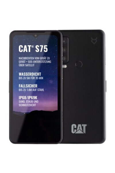 Caterpillar CAT S75 128GB 6GB RAM Dual SIM Black