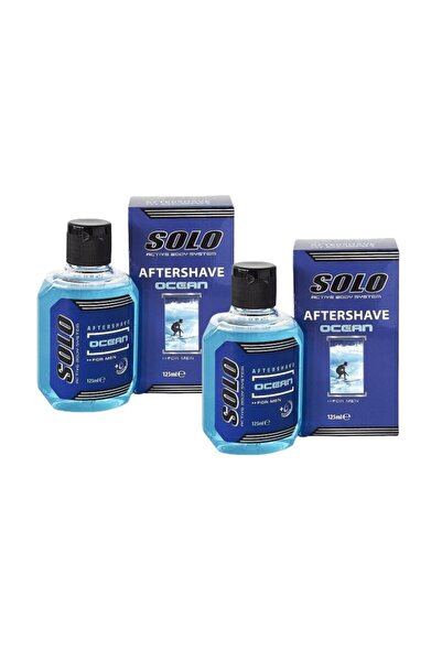 Solo Set of 2 X Aftershave Ocean, 125ml
