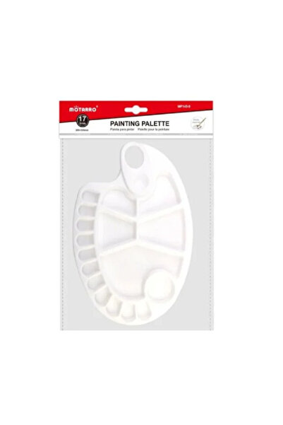 MOTARRO Painting Plate MP145-9, Durable Paint Palette for Acrylic, Oil & Wate...