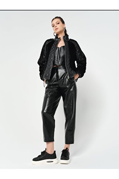 Minası Butik PARLAK RUGAN DERİ PANTOLON