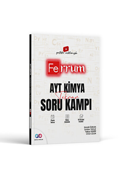 Ulti Yayınları Orbital Yayınları AYT Kimya Ferrum Tekrar Soru Kampı 2026