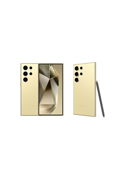 Samsung Yenilenmiş Galaxy S24 Ultra 512 GB Sarı Cep Telefonu (1 Yıl Garantili...