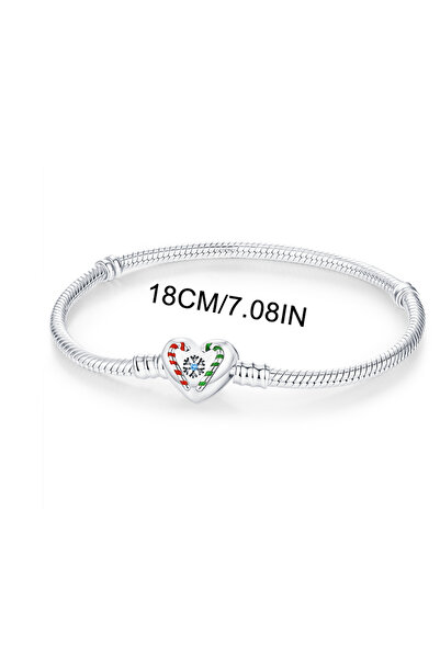 Choice4 NBB0040-18 925 Sterling Silver Christmas Charm Candy Christmas Tree B...