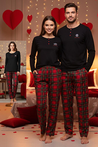 ELİTOL Women's Valentine's Day Pajama Set