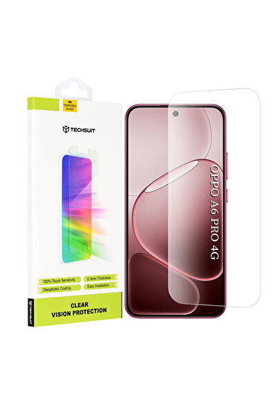 Techsuit - Clear Vision Glass - Oppo A6 Pro 4G / A6 Pro 5G - Transparent