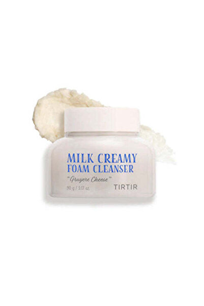 Tiri Tiri غسول رغوي كريمي بالحليب من تيرتير، 3.17 أونصة، للعناية بالبشرة الكورية