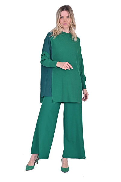 Invee Omzu Chiffon Tunic 6250 Green