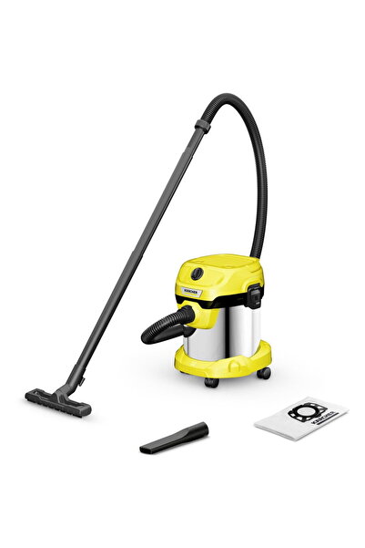 Karcher 1000 W, 15l, otel inoxidabil, accesorii aspirare casa