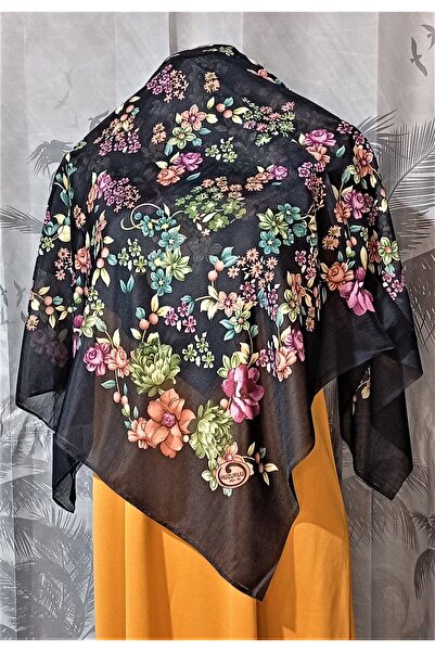 Huzurlu İpek Desenli Oyalık Yazma 100 cm.