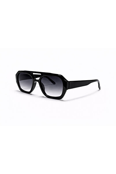 Toz Vintage Azielle Black Frame Black Glass Vintage Retro Sunglasses