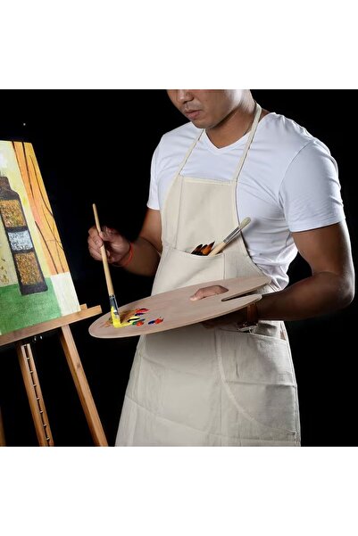 Art Tone Șorț de artist pentru pictură, profesional pentru pictura acrilică, ...