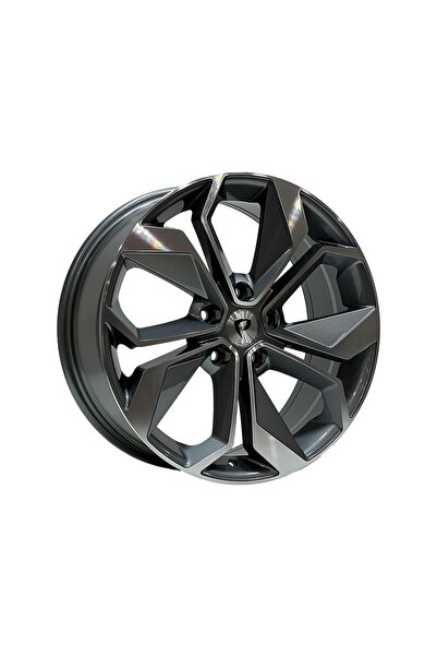 LJAPPLIED LJA-A5168-06 6.5x16" 5x114.3 ET45 66.1 Gun Metal Machined 16 İnç Ja...