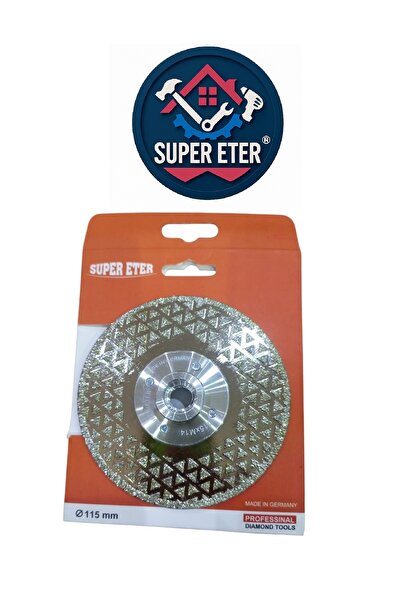 super ETER Professional Diamond Cutting Disc 115 mm – Made in Germany – For C...