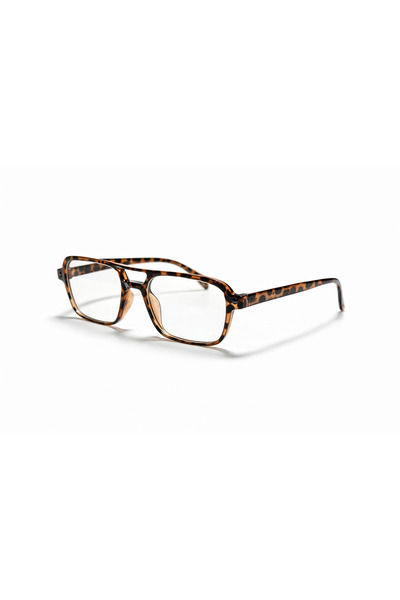Toz Vintage Alden Leopard Print Vintage Retro Glasses