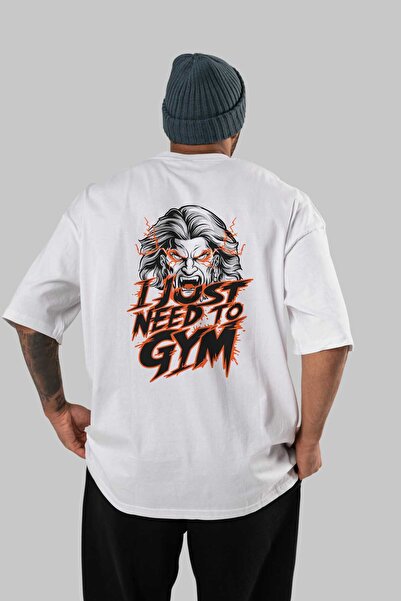 Ankhises GYM, Sport, Fitness Seria 99 Spate cu imprimeu supradimensionat tric...