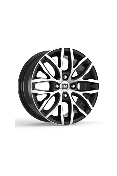 LJAPPLIED LJA-ADY465-03 6.5x15" 4x100 ET35 67.1 Black Diamond 15 İnç Jant Tak...