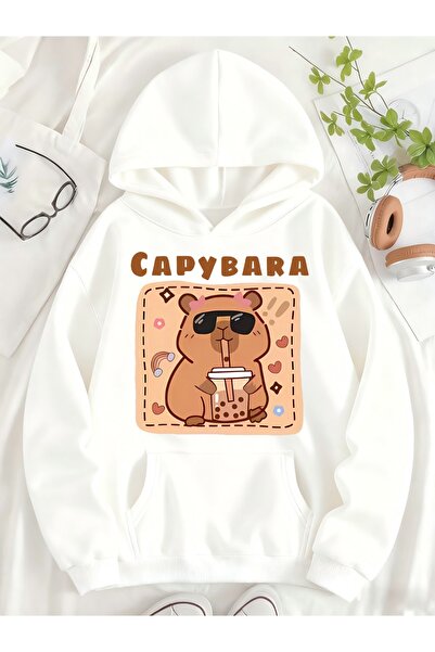 Deocept Φούτερ Unisex με τύπωμα με κουκούλα με τσέπες καγκουρό, άνετη εφαρμογ...