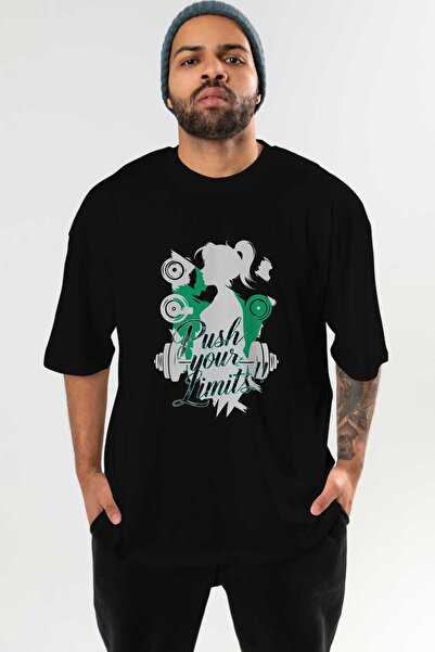 Ankhises تي شيرت GYM، الرياضة، سلسلة اللياقة البدنية 20 front مطبوع قصة فضفاض...