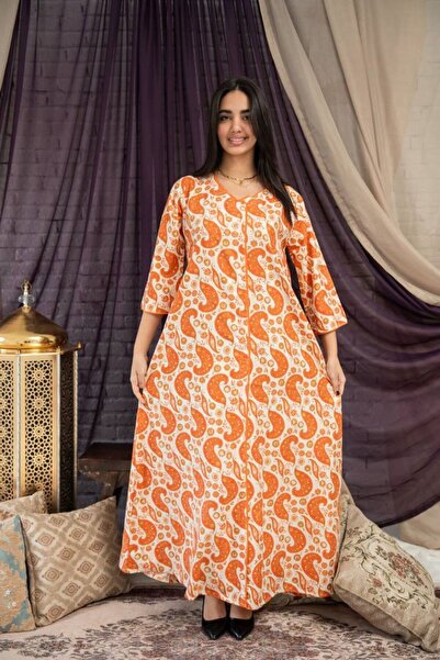 Greenko Floral jalabiya with an elegant touch