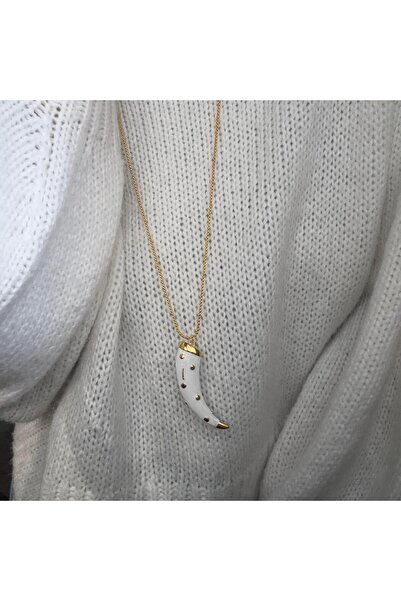 Alice İsstanbul White Ivory Necklace