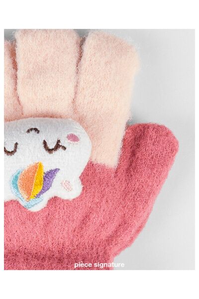 PIECE SIGNATURE Soft Children's Gloves with Different Cute Accessories (1-3 Y...