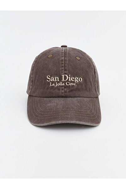 LC Waikiki Text embroidered men's cap hat