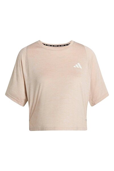 adidas Women's Beige T-Shirt Adi365 Ap Tee W Jy7421