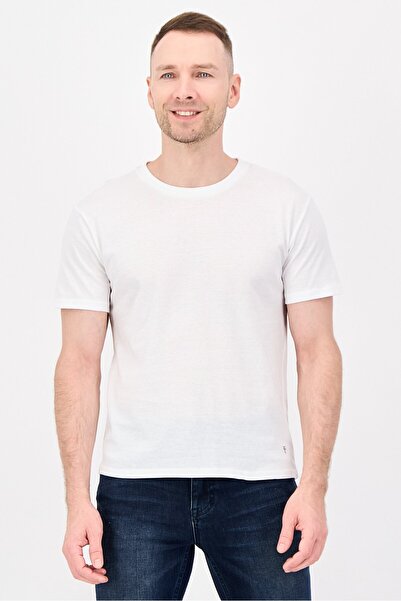 Frye Men Crew Neck Short Sleeve Brand Logo T-Shirt, Multicolor