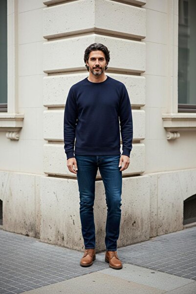 COLORDS Men's Crew Neck Sweater