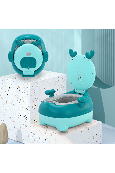 OEM Potty Chair, with Backrest, Handles, Musical, Anatomical Shape, Reindeer ...