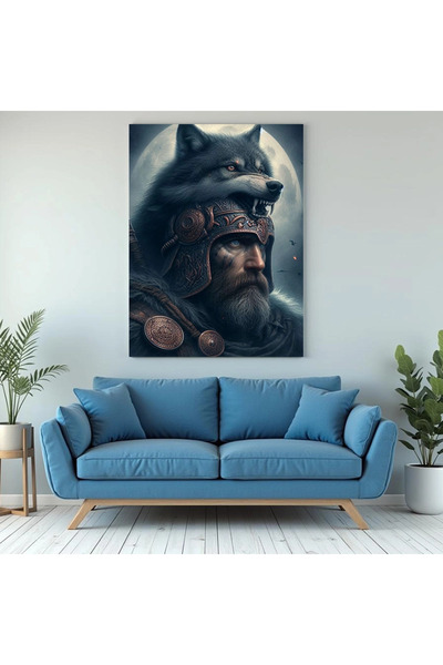 Printees Tablou - Războinic dac - Canvas pe șasiu