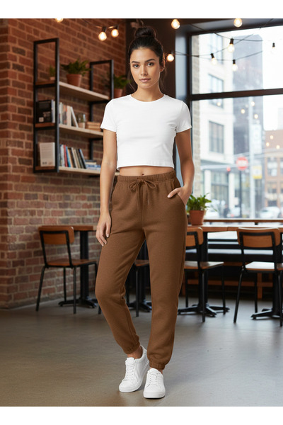 Gollinger Γυναικεία φόρμα τζόγκερ με λαστιχένια μακριά μπατζάκια