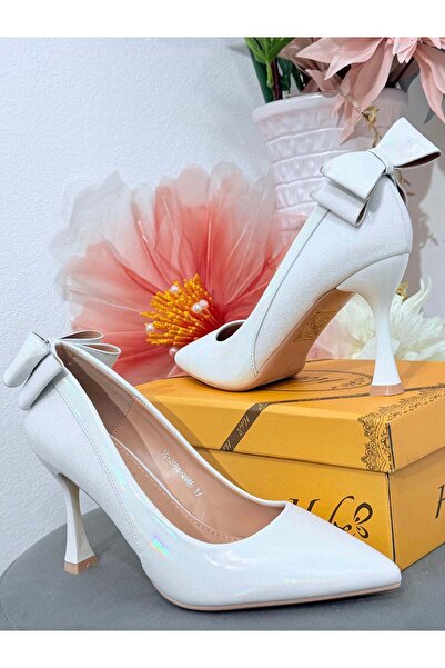 KATYDEA STORE White Stiletto Shoes ALICE