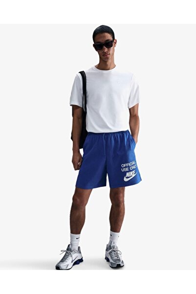 Nike Club Erkek Mavi Şort