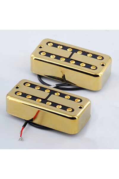 Choice Gold NB Set FLEOR Alnico II Electric Guitar Neck/Bridge Humbucker Pick...