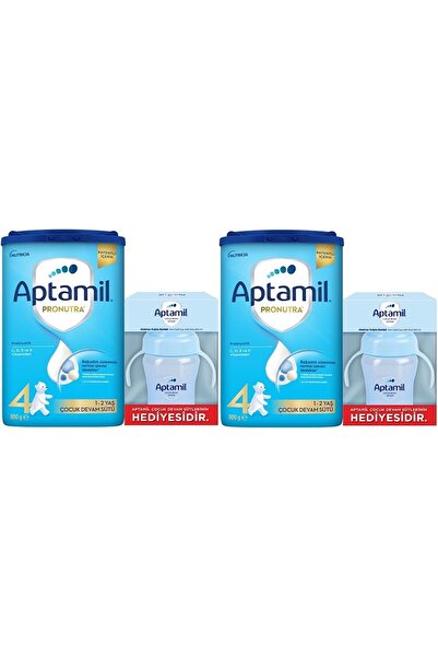 Aptamil Nutrıcıa Pronutra 800GR Devam Sütü No:4 (1-2 Yaş) + Suluk Hediye (2 L...